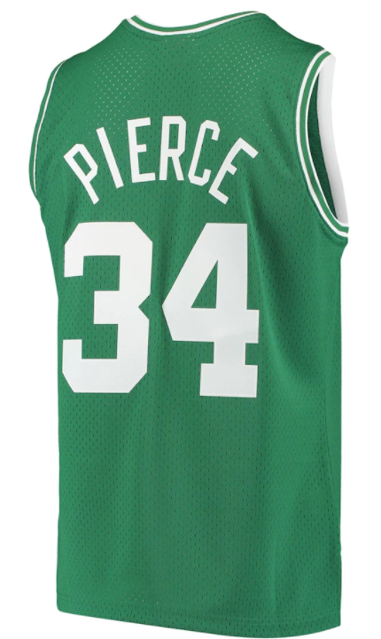 Paul Pierce Boston Celtics 2007-08 Mitchell & Ness Green product image 3