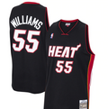 Miami Heat Jason Williams 2005-06 Mitchell & Ness Black/Red product image 1