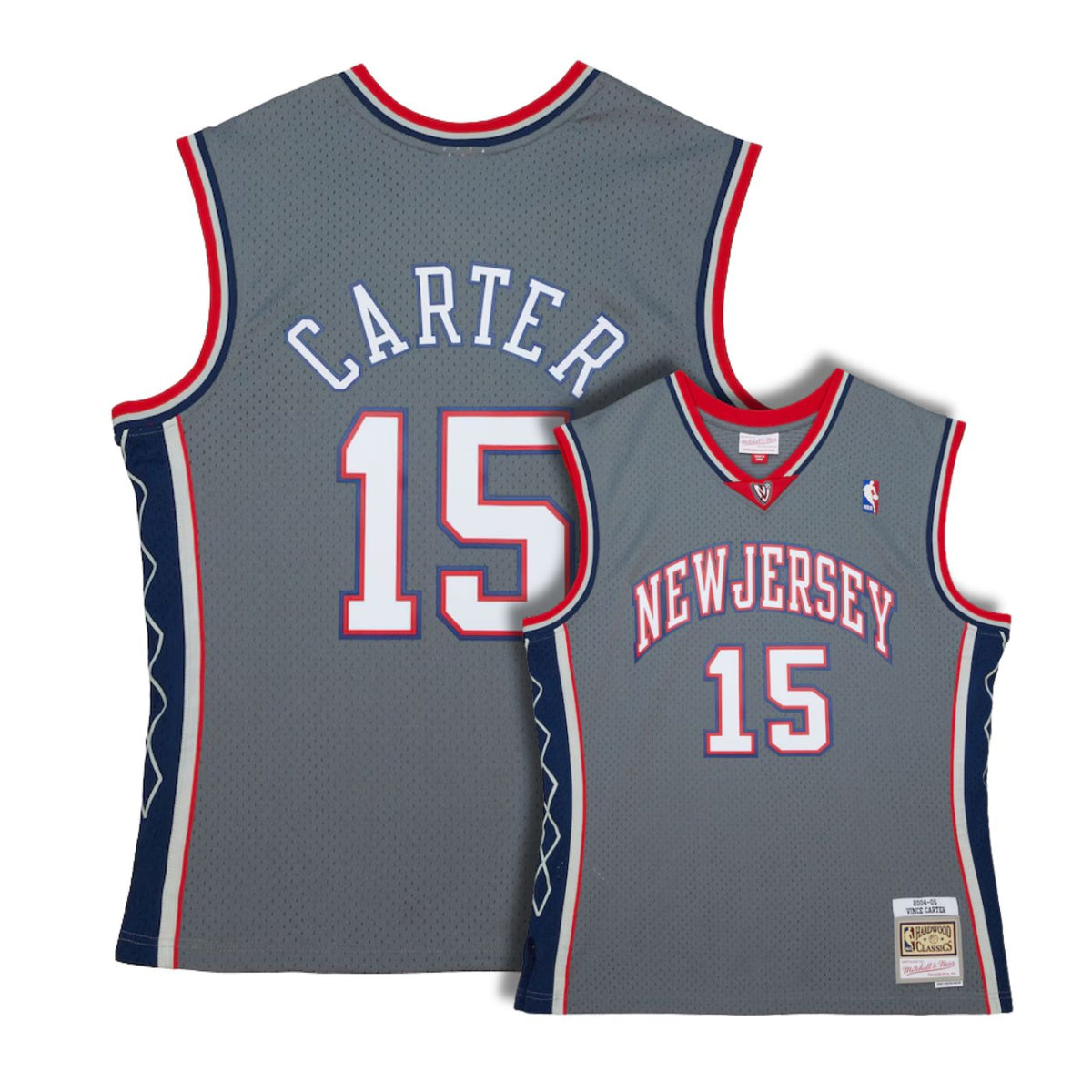 New Jersey Nets Vince Carter Gray 2004-05 Hardwood Classics product image 1