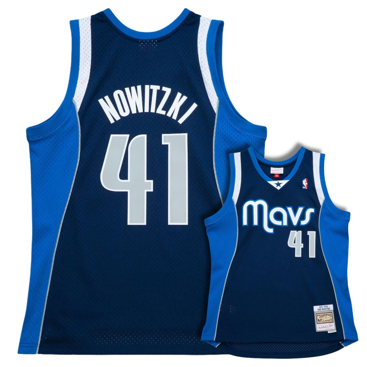 Dallas Mavericks Dirk Nowitzki Navy 2011-12 Hardwood product image 1