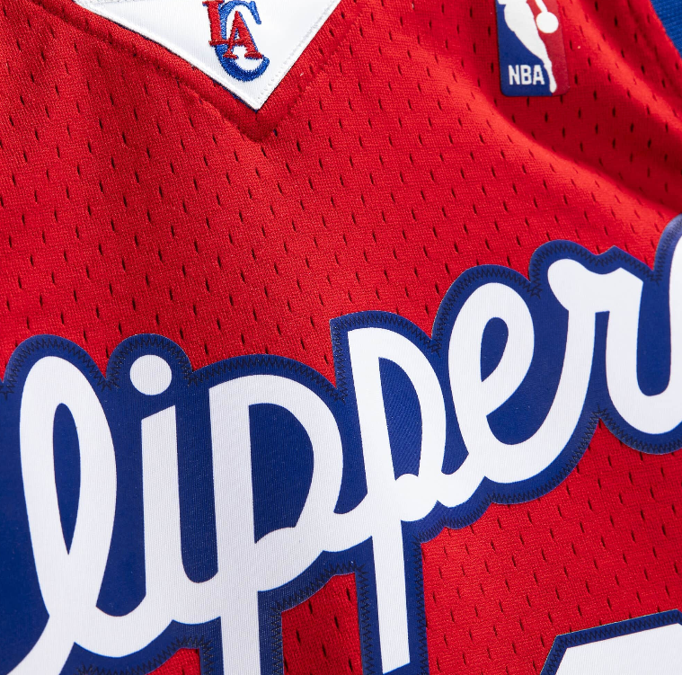 Men’s Darius Miles Los Angeles Clippers 2000-2001 Red product image 4