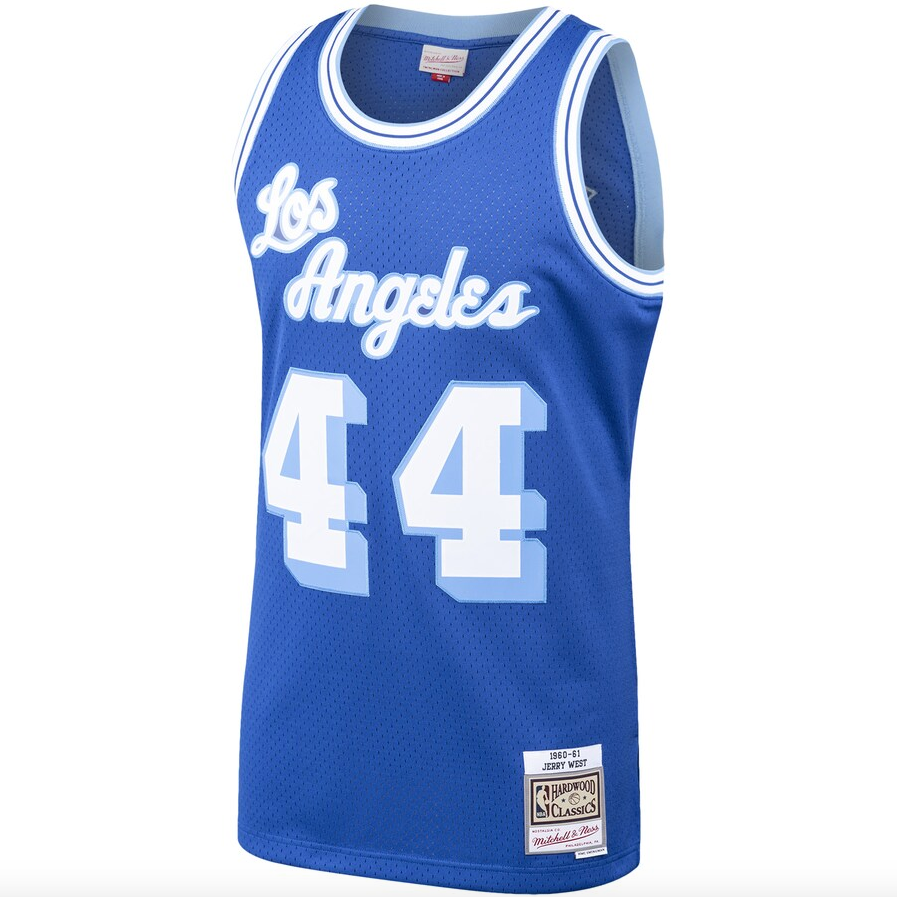 Men's Los Angeles Lakers Jerry West Mitchell & Ness Royal product image 2