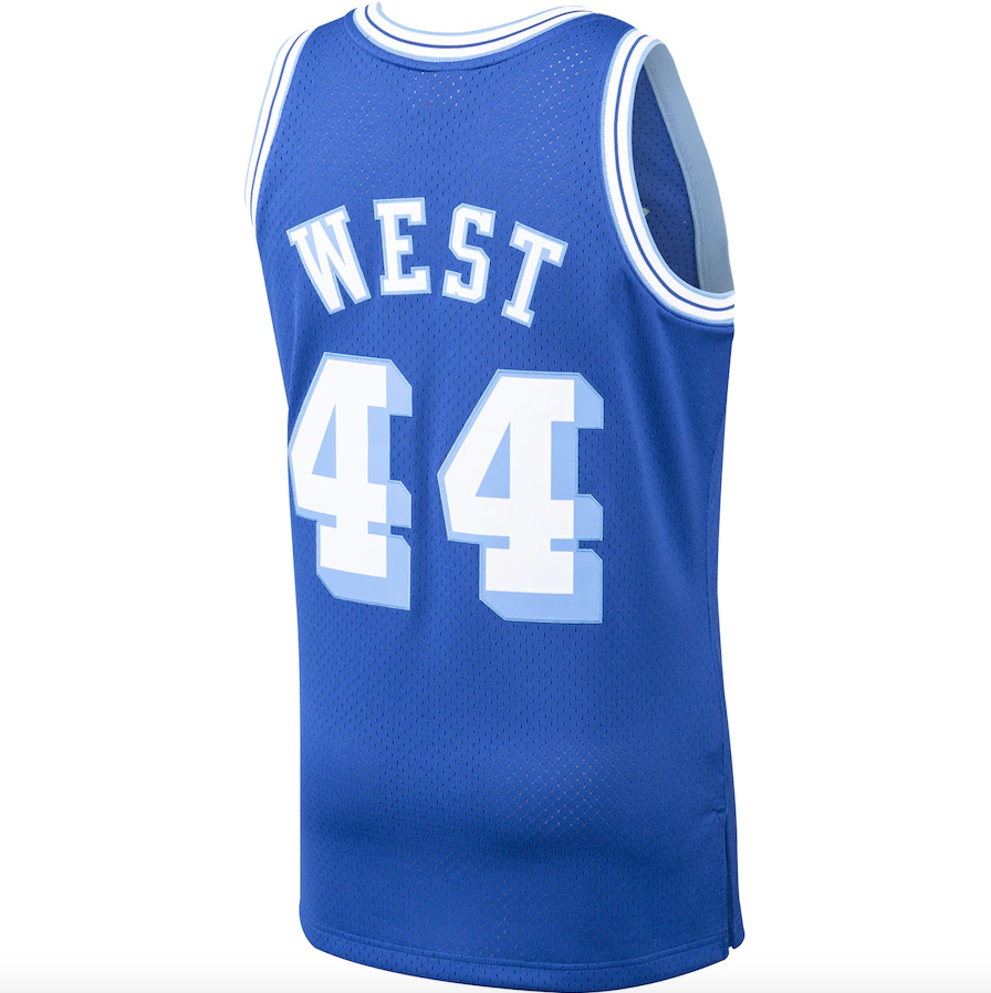 Men's Los Angeles Lakers Jerry West Mitchell & Ness Royal product image 3
