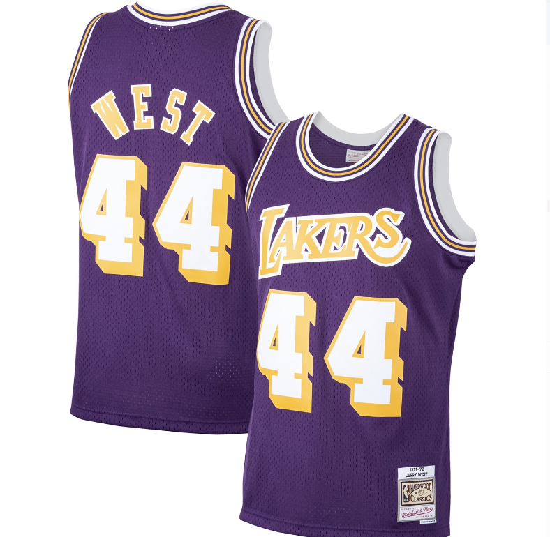 Men's Jerry West Los Angeles Lakers Mitchell & Ness 1971-72 product image 1