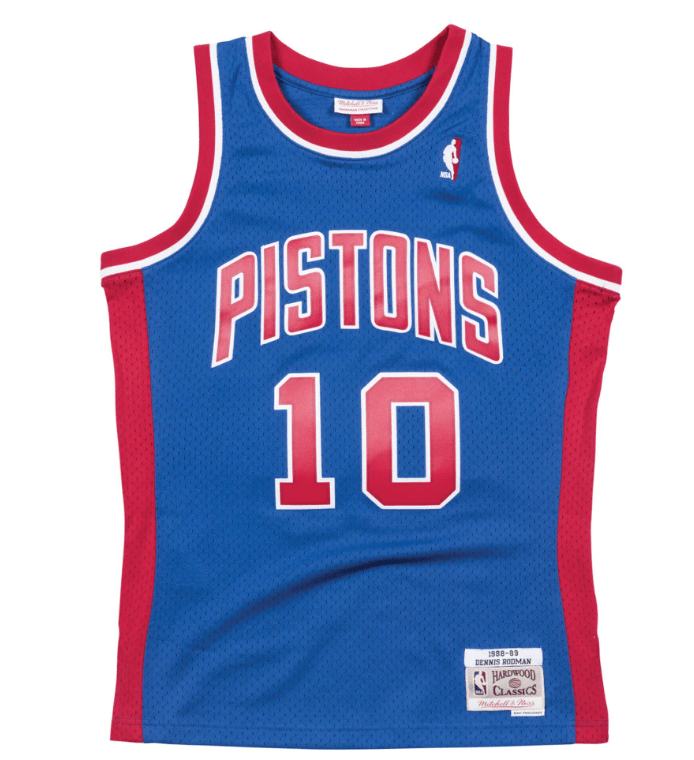 Men's Detroit Pistons Dennis Rodman 1988-89 Mitchell & Ness product image 2