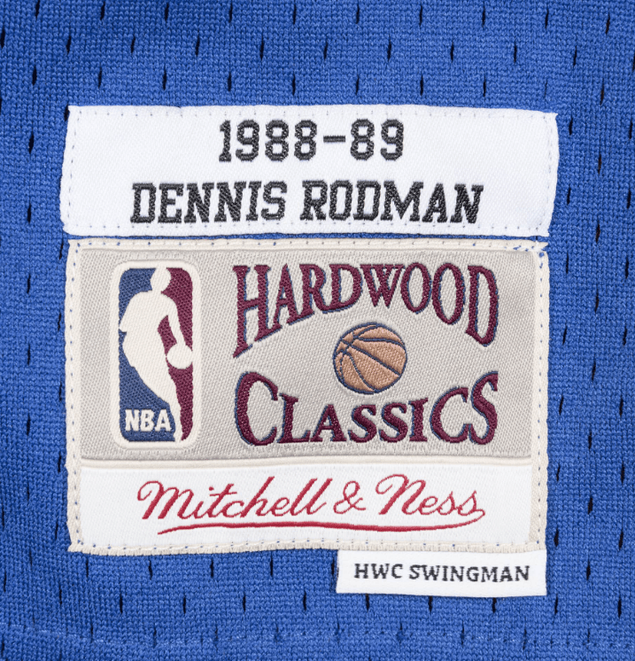 Men's Detroit Pistons Dennis Rodman 1988-89 Mitchell & Ness product image 4