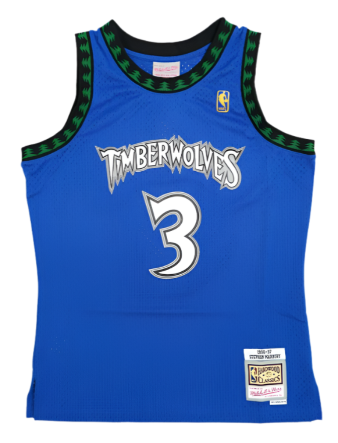 Men's Minnesota Timberwolves Stephon Marbury Mitchell & product image 1