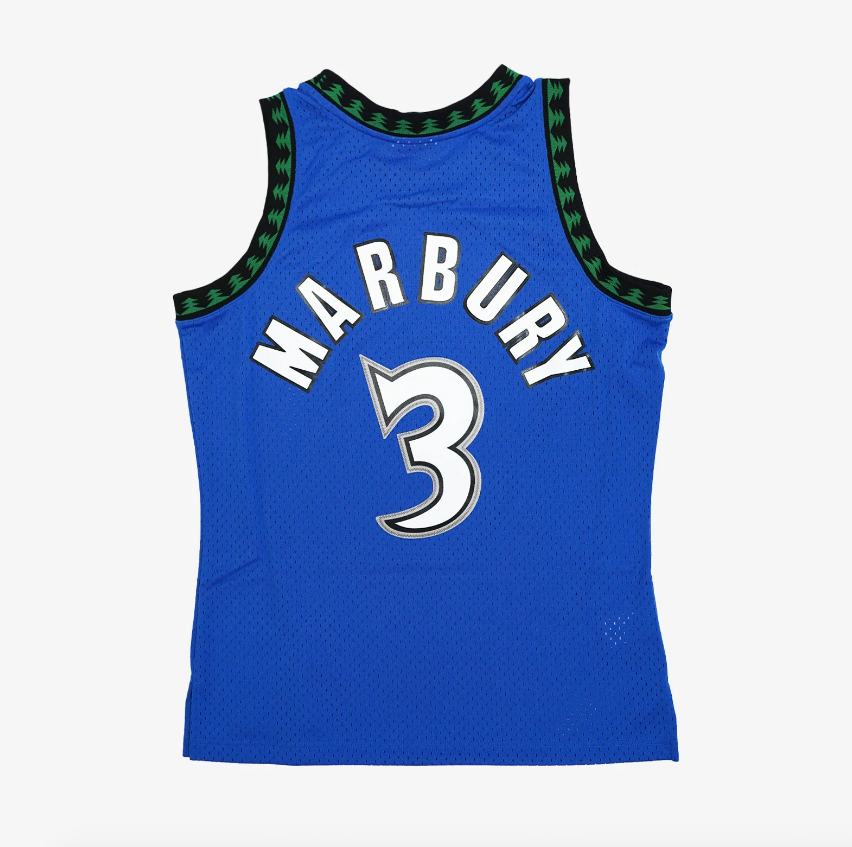 Men's Minnesota Timberwolves Stephon Marbury Mitchell & product image 2