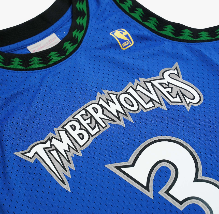 Men's Minnesota Timberwolves Stephon Marbury Mitchell & product image 3