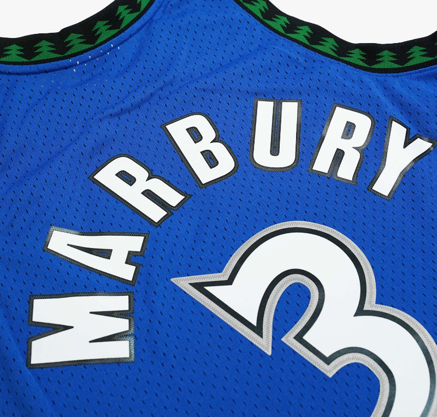 Men's Minnesota Timberwolves Stephon Marbury Mitchell & product image 4