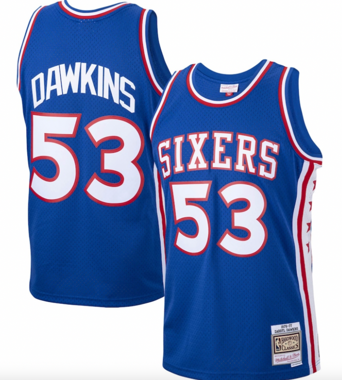 Men's Mitchell & Ness Darryl Dawkins Royal Philadelphia product image 1