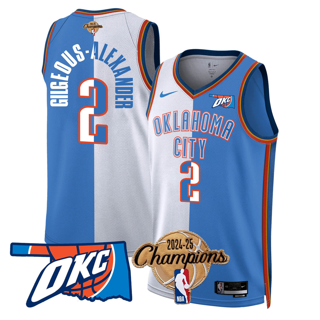 OKC 2024-25 Champions Jersey - Stitched product image 20