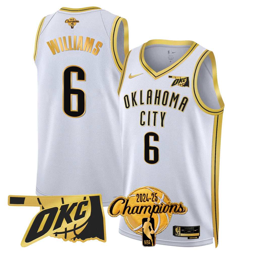 OKC 2024-25 Champions Jersey - Stitched product image 32