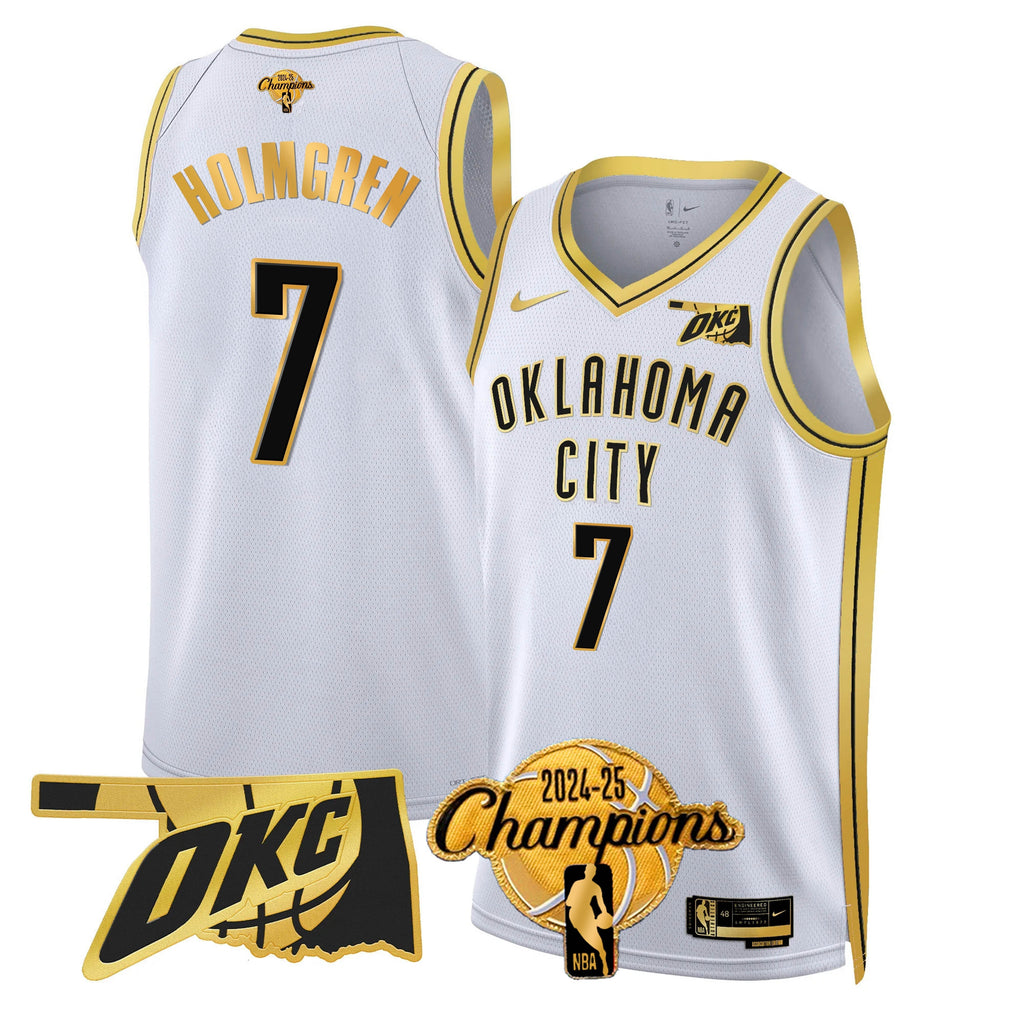 OKC 2024-25 Champions Jersey - Stitched product image 28