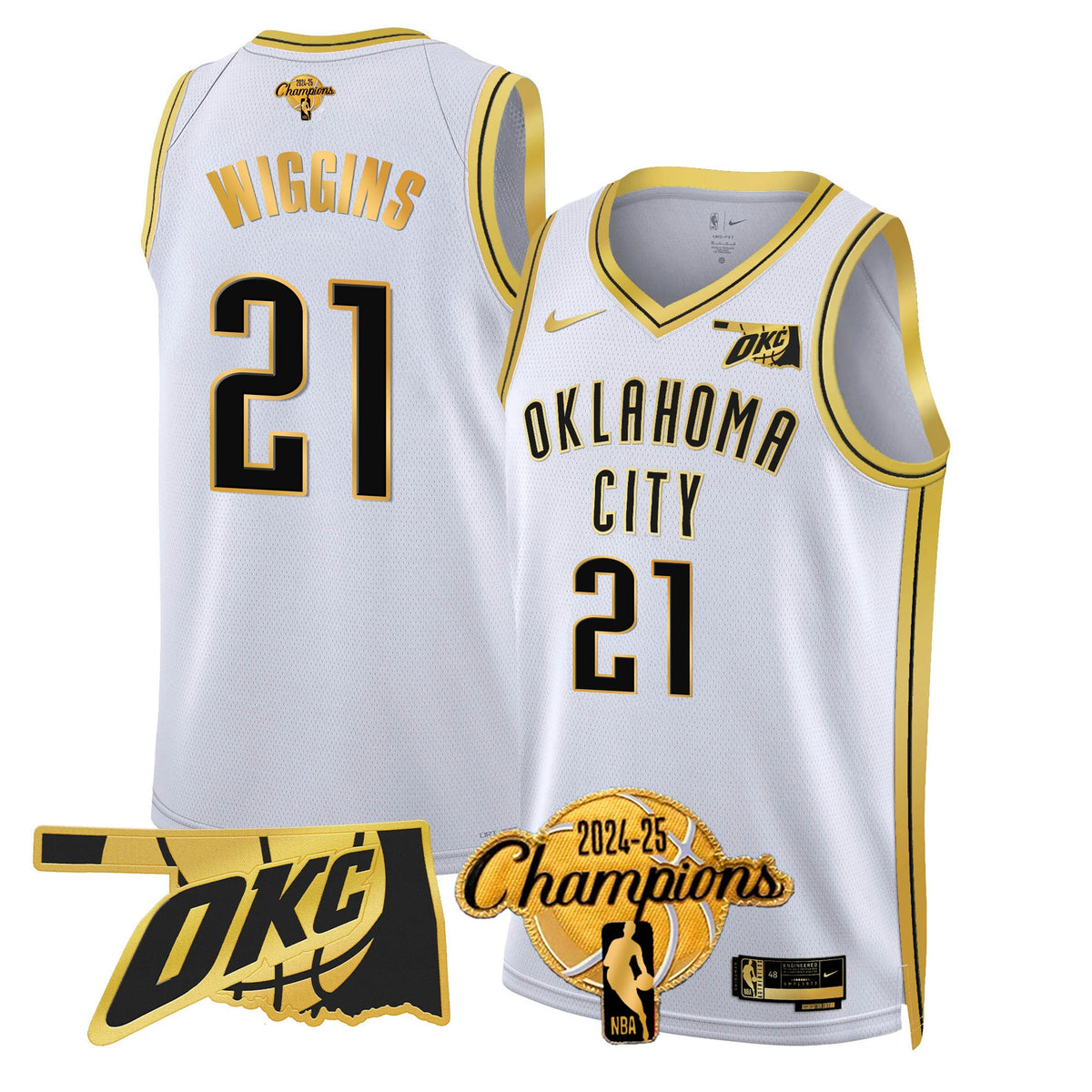 OKC 2024-25 Champions Jersey - Stitched product image 31