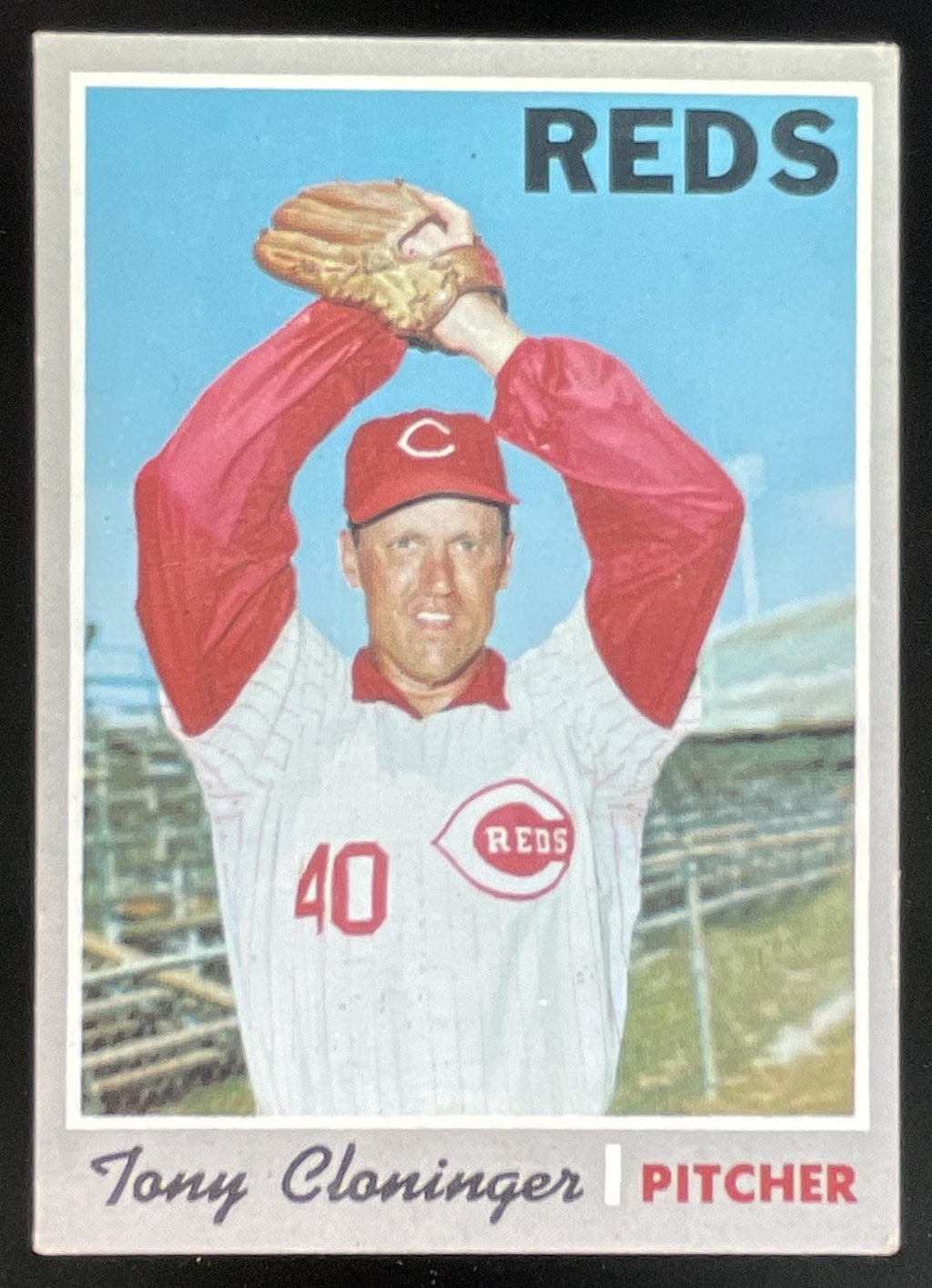 1970 Topps #705 Tony Cloninger product image 1, provided for visual reference and product detail review