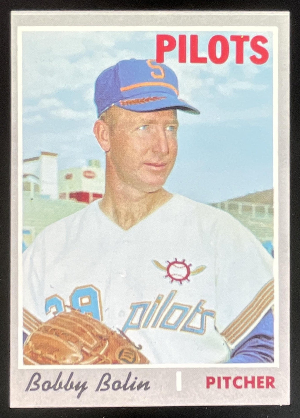 1970 Topps #574 Bobby Bolin product image 1, provided for visual reference and product detail review
