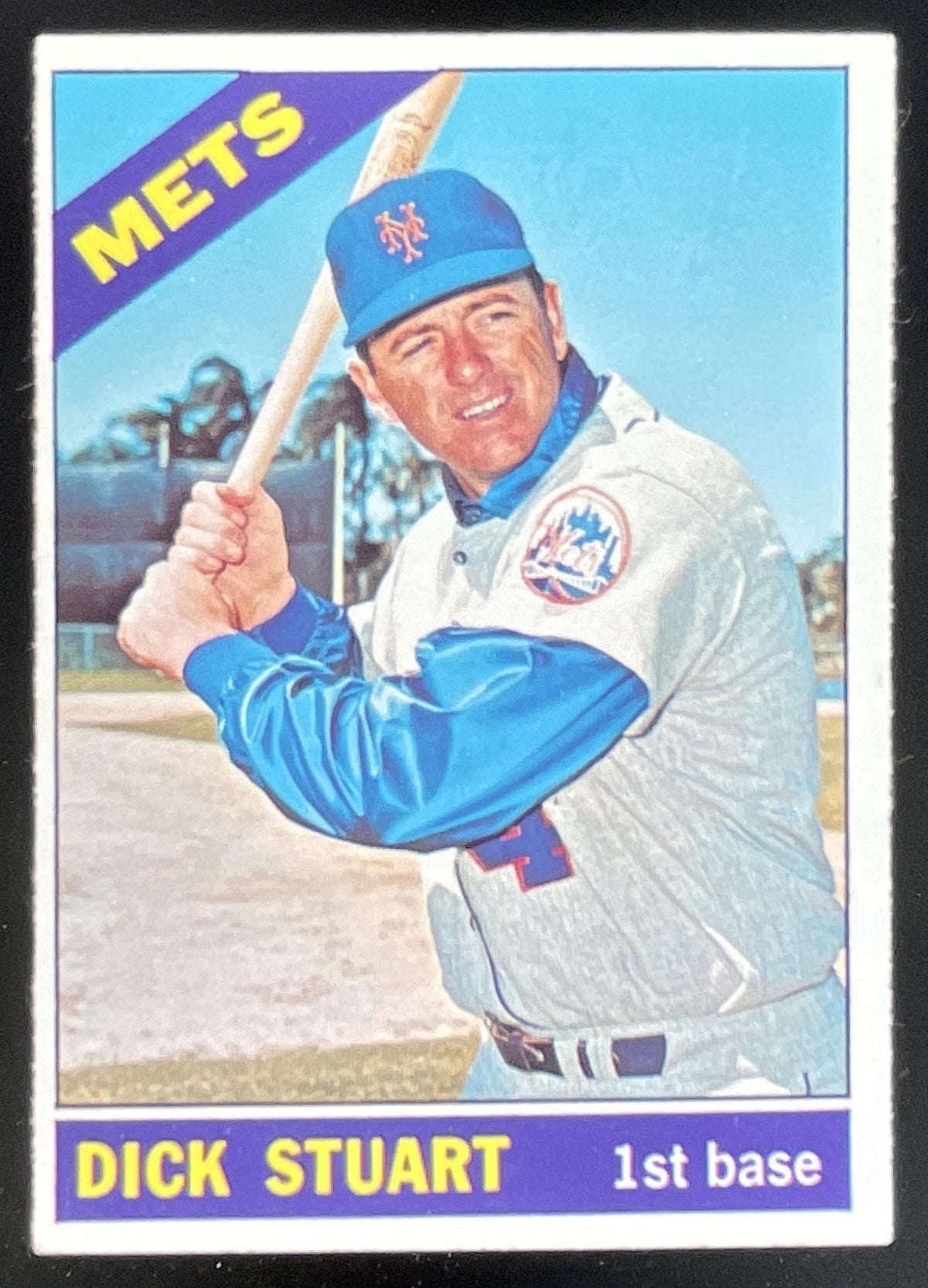 1966 Topps #480 Dick Stuart product image 1, provided for visual reference and product detail review