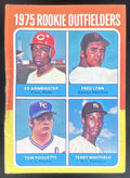 1975 Topps #622 Ed Armbrister Fred Lynn Tom Poquette Terry Whitfield UER RC product image 1, provided for visual reference