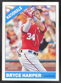 2015 Topps Heritage Gum Stained Backs #440 Bryce Harper product image 1, provided for visual reference and product detail