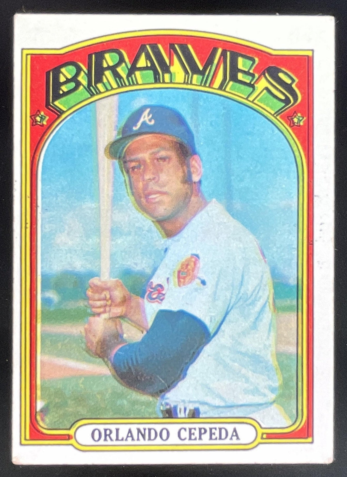 1972 Topps #195 Orlando Cepeda product image 1, provided for visual reference and product detail review