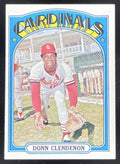 1972 Topps #671 Donn Clendenon product image 1, provided for visual reference and product detail review