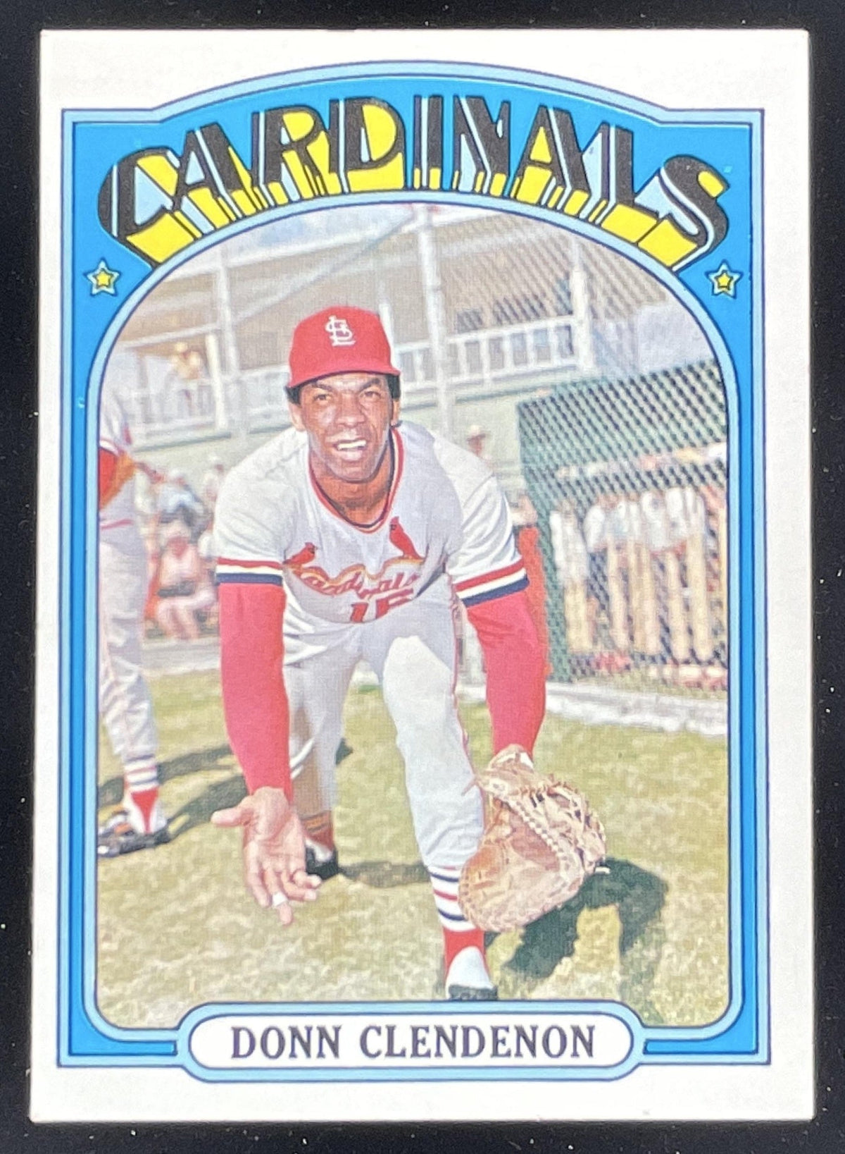 1972 Topps #671 Donn Clendenon product image 1, provided for visual reference and product detail review