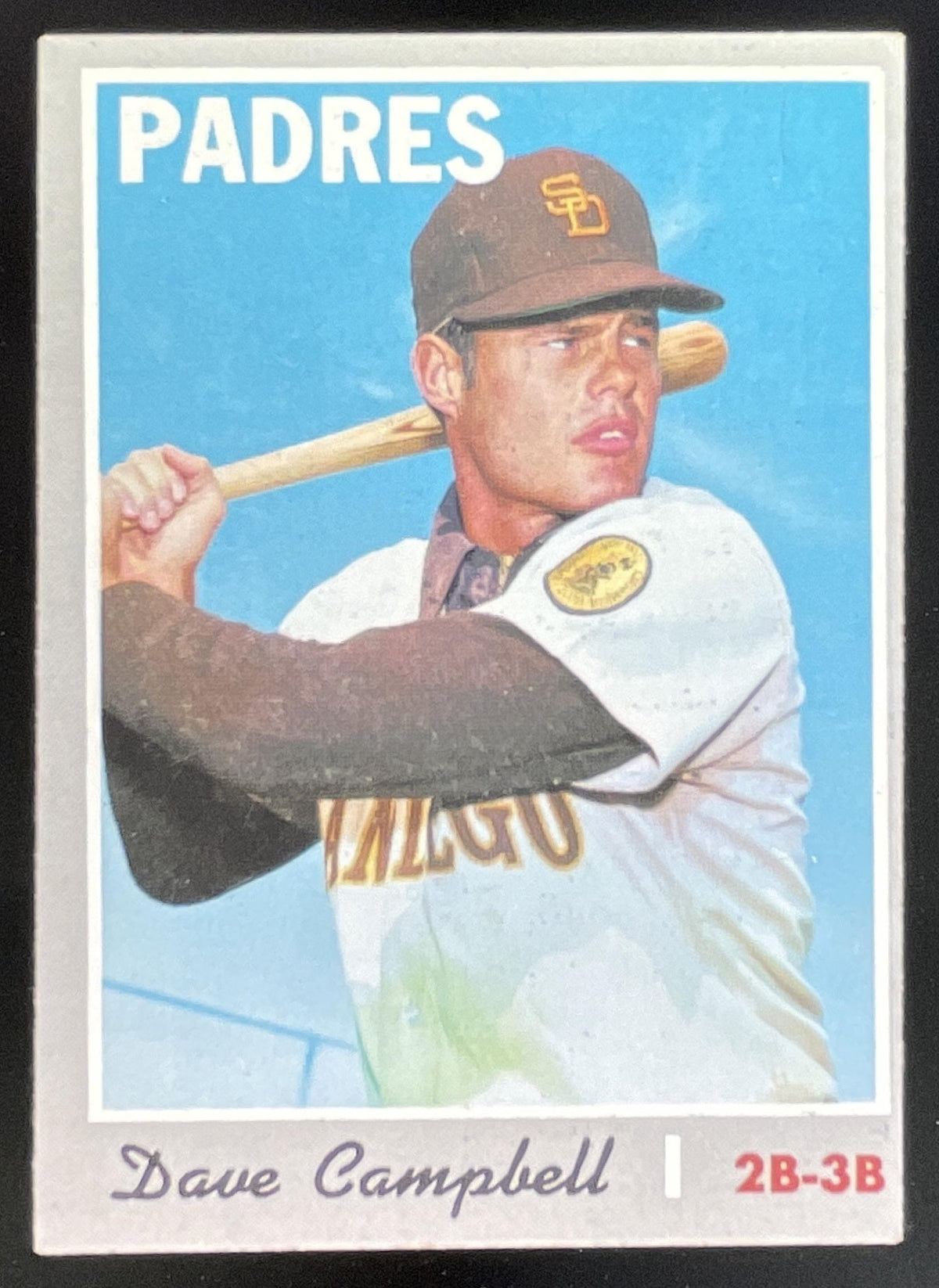 1970 Topps #639 Dave Campbell product image 1, provided for visual reference and product detail review