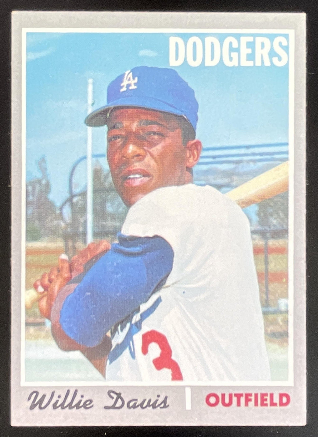 1970 Topps #390 Willie Davis product image 1, provided for visual reference and product detail review