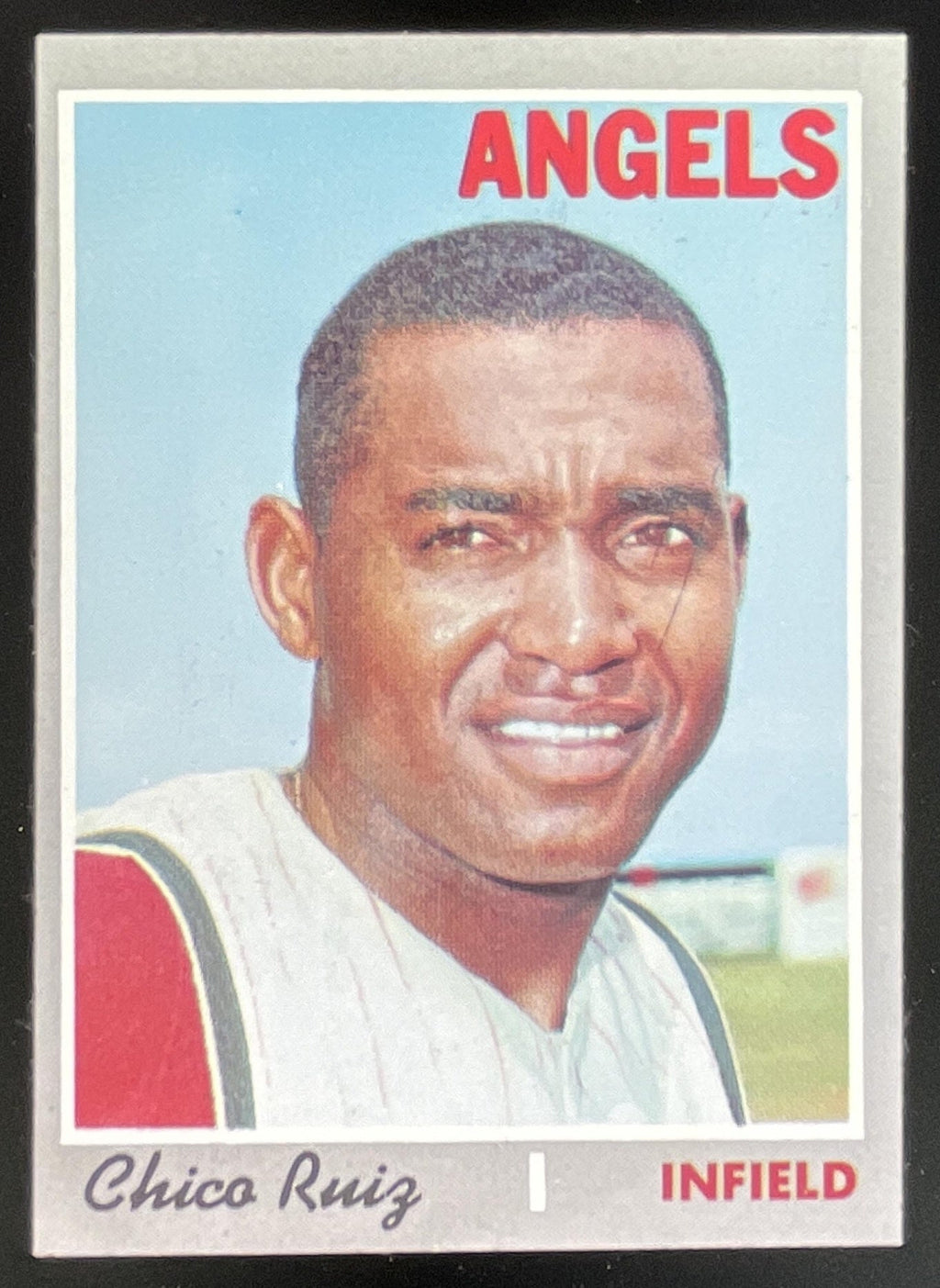 1970 Topps #606 Chico Ruiz product image 1, provided for visual reference and product detail review