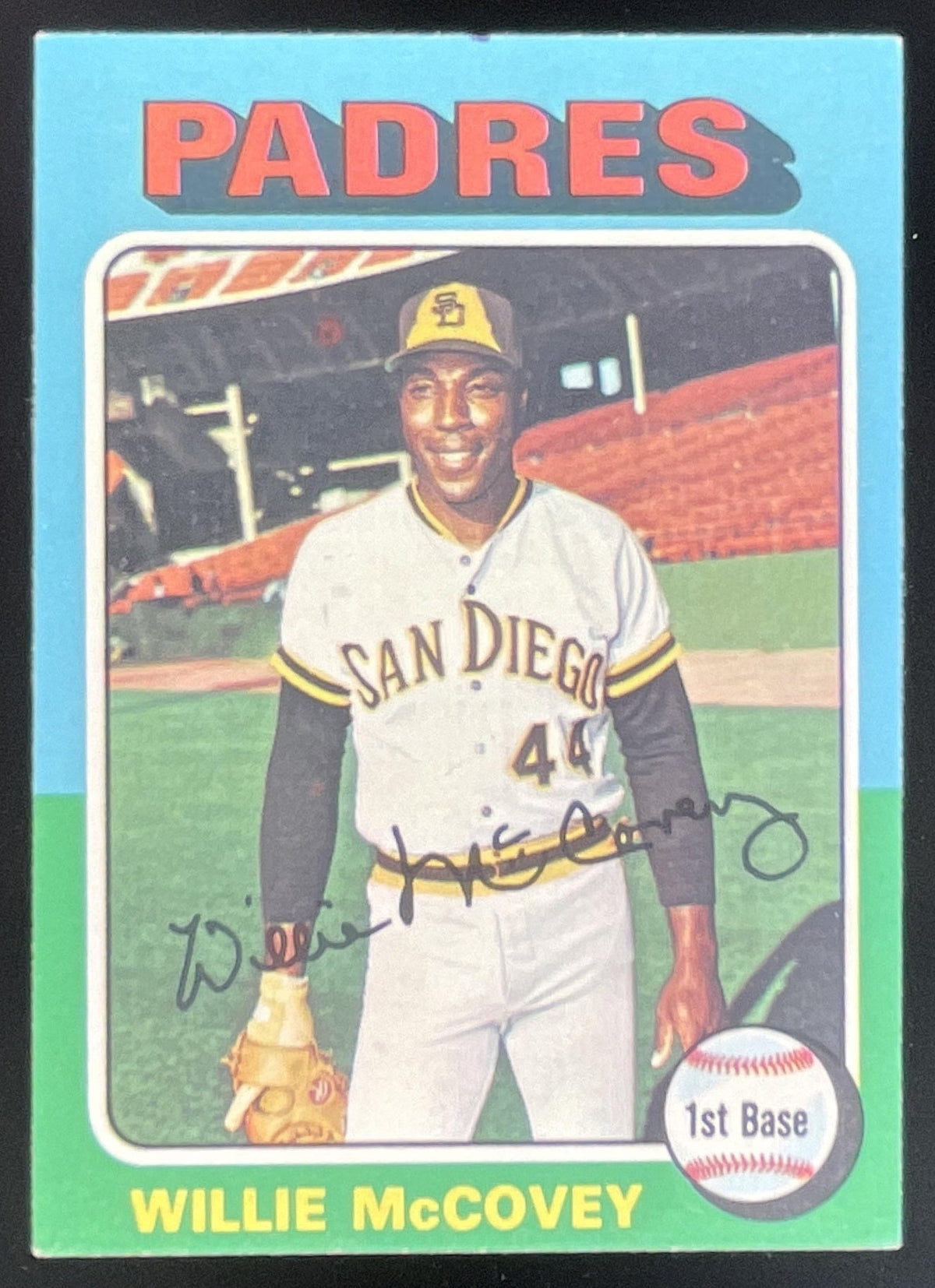 1975 Topps #450 Willie McCovey product image 1, provided for visual reference and product detail review
