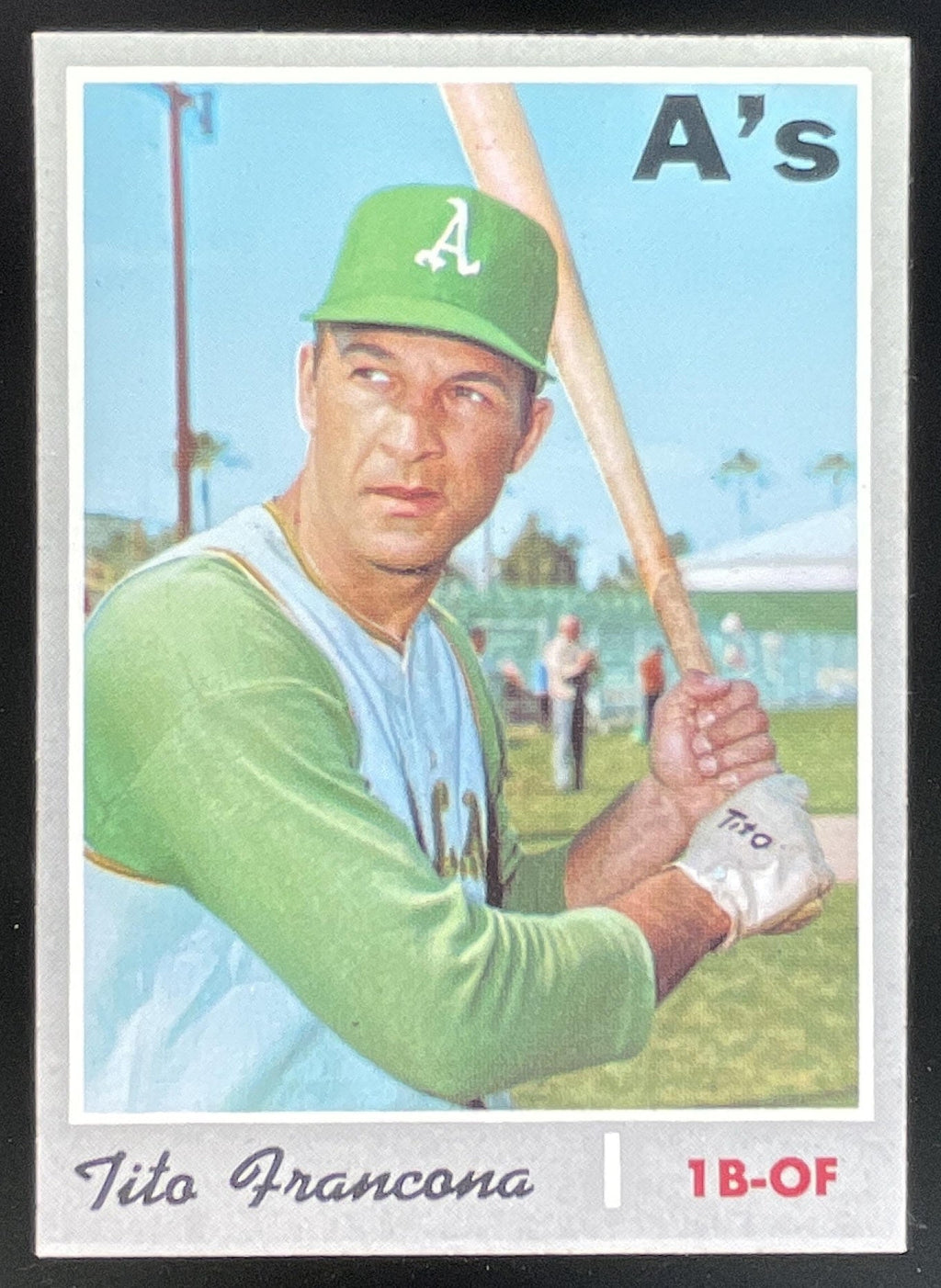 1970 Topps #663 Tito Francona product image 1, provided for visual reference and product detail review