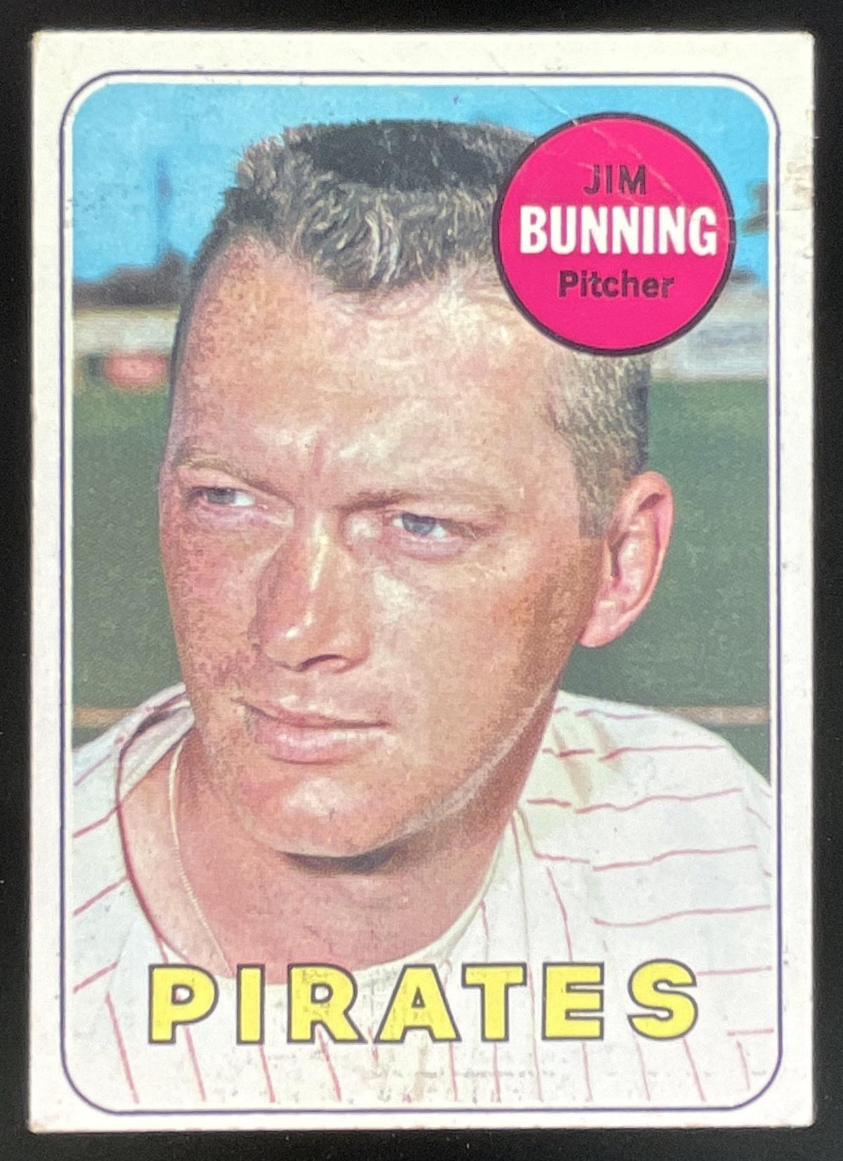 1969 Topps #175 Jim Bunning product image 1, provided for visual reference and product detail review
