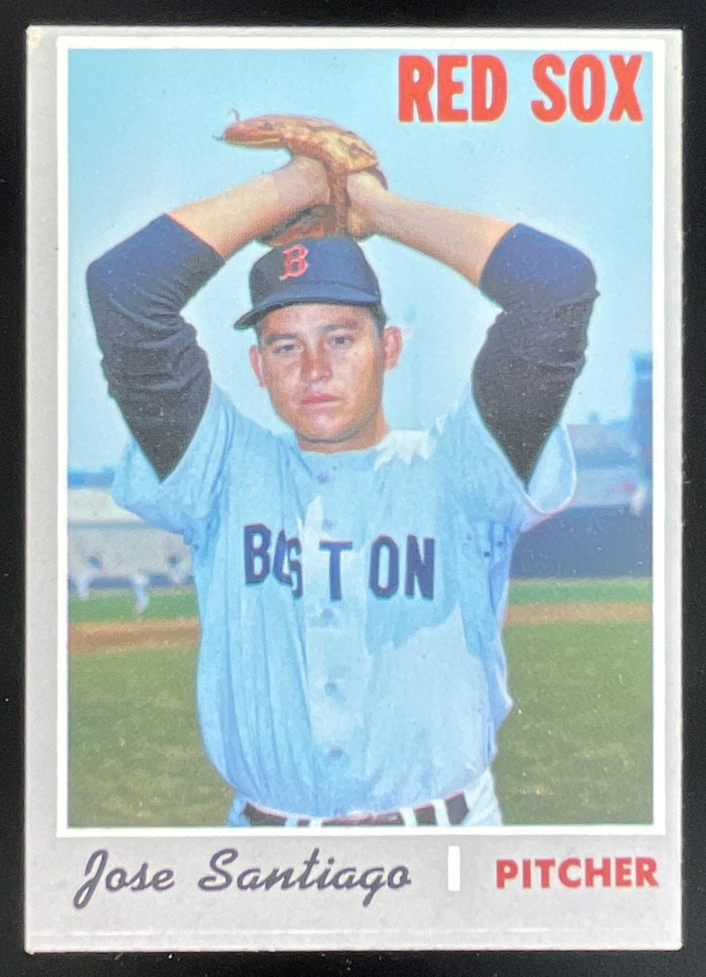 1970 Topps #708 Jose Santiago product image 1, provided for visual reference and product detail review