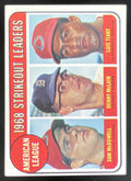 1969 Topps #11 1968 Strikeout Leaders Sam McDowell Denny McLain Luis Tiant product image 1, provided for visual reference