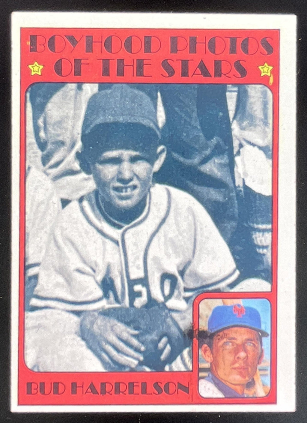 1972 Topps #496 Bud Harrelson product image 1, provided for visual reference and product detail review