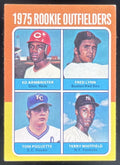 1975 Topps #622 Ed Armbrister Fred Lynn Tom Poquette Terry Whitfield UER RC product image 1, provided for visual reference