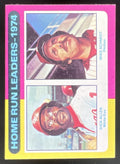 1975 Topps #307 1974 Home Run Leaders Dick Allen Mike Schmidt League Leaders product image 1, provided for visual reference