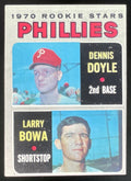 1970 Topps #539 Phillies 1970 Rookie Stars Dennis Doyle Larry Bowa RC product image 1, provided for visual reference and