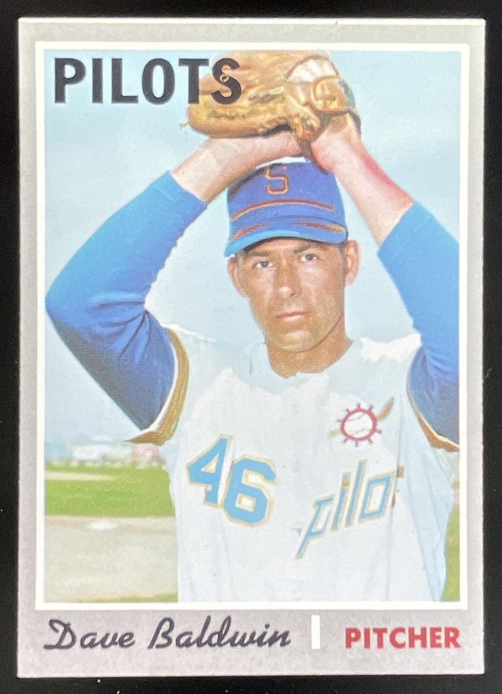 1970 Topps #613 Dave Baldwin product image 1, provided for visual reference and product detail review
