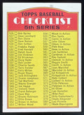 1972 Topps #478 Checklist 5th Series product image 1, provided for visual reference and product detail review