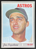 1970 Topps #598 Joe Pepitone product image 1, provided for visual reference and product detail review