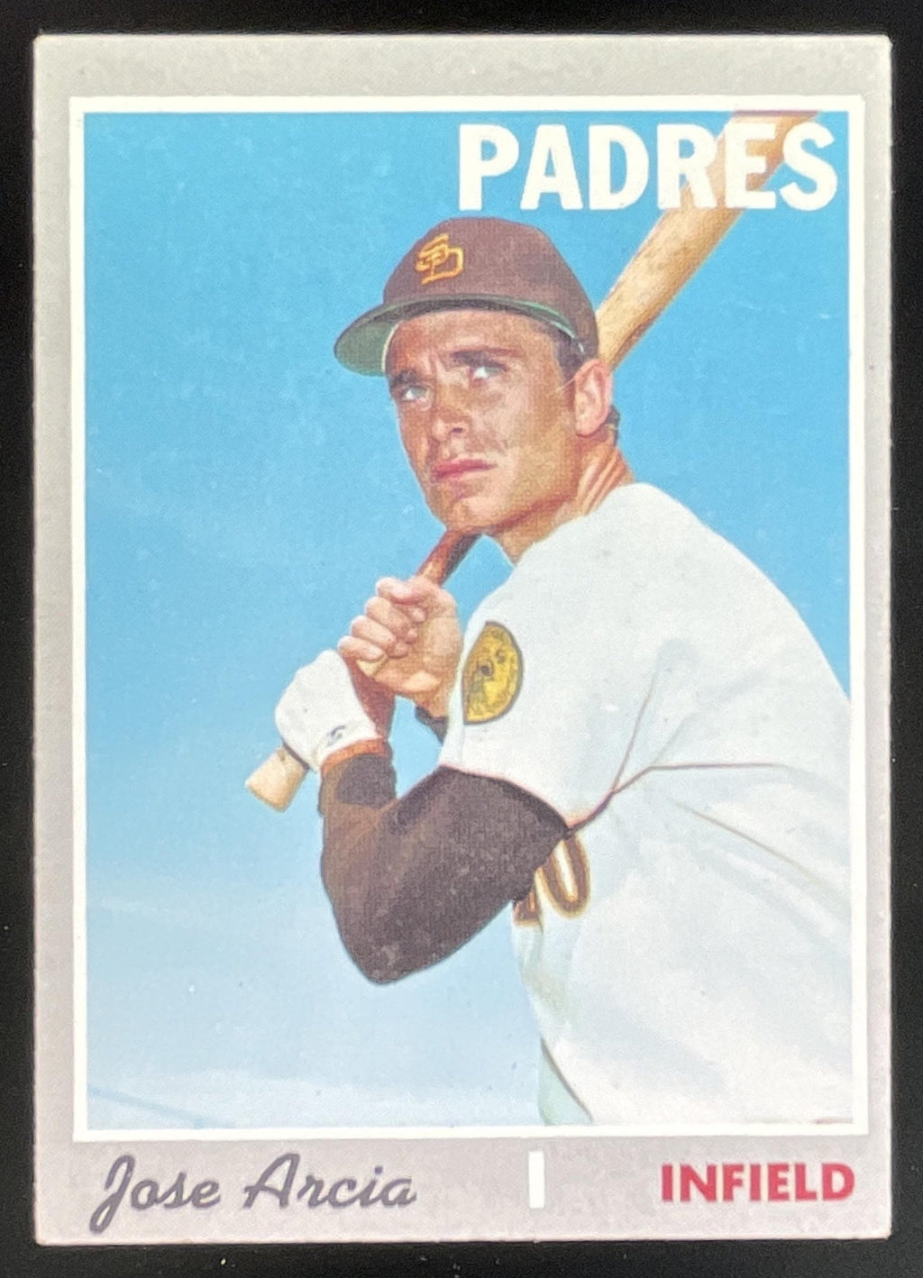 1970 Topps #587 Jose Arcia product image 1, provided for visual reference and product detail review