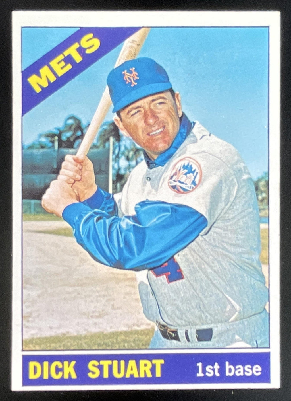 1966 Topps #480 Dick Stuart product image 1, provided for visual reference and product detail review