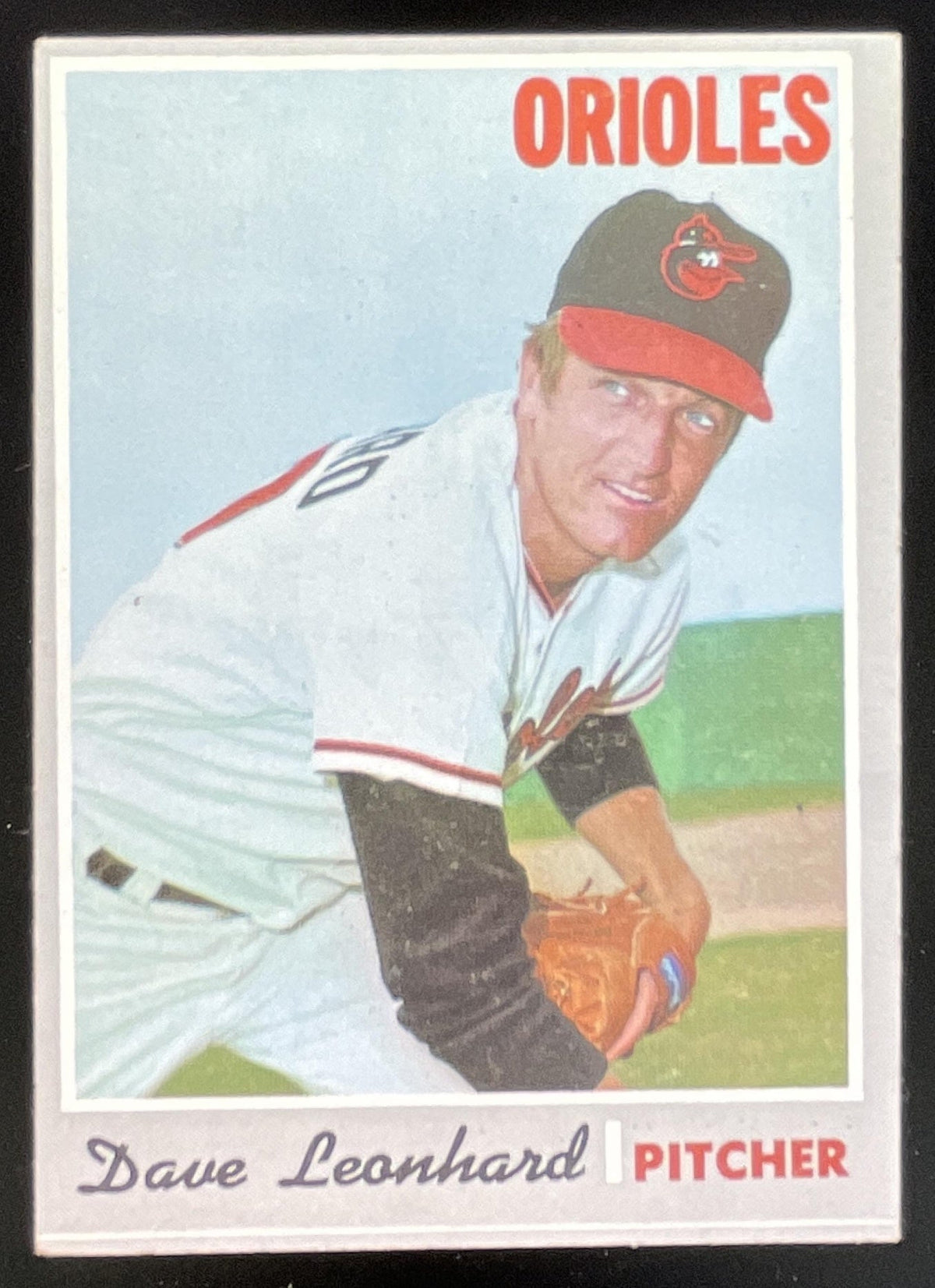 1970 Topps #674 Dave Leonhard product image 1, provided for visual reference and product detail review