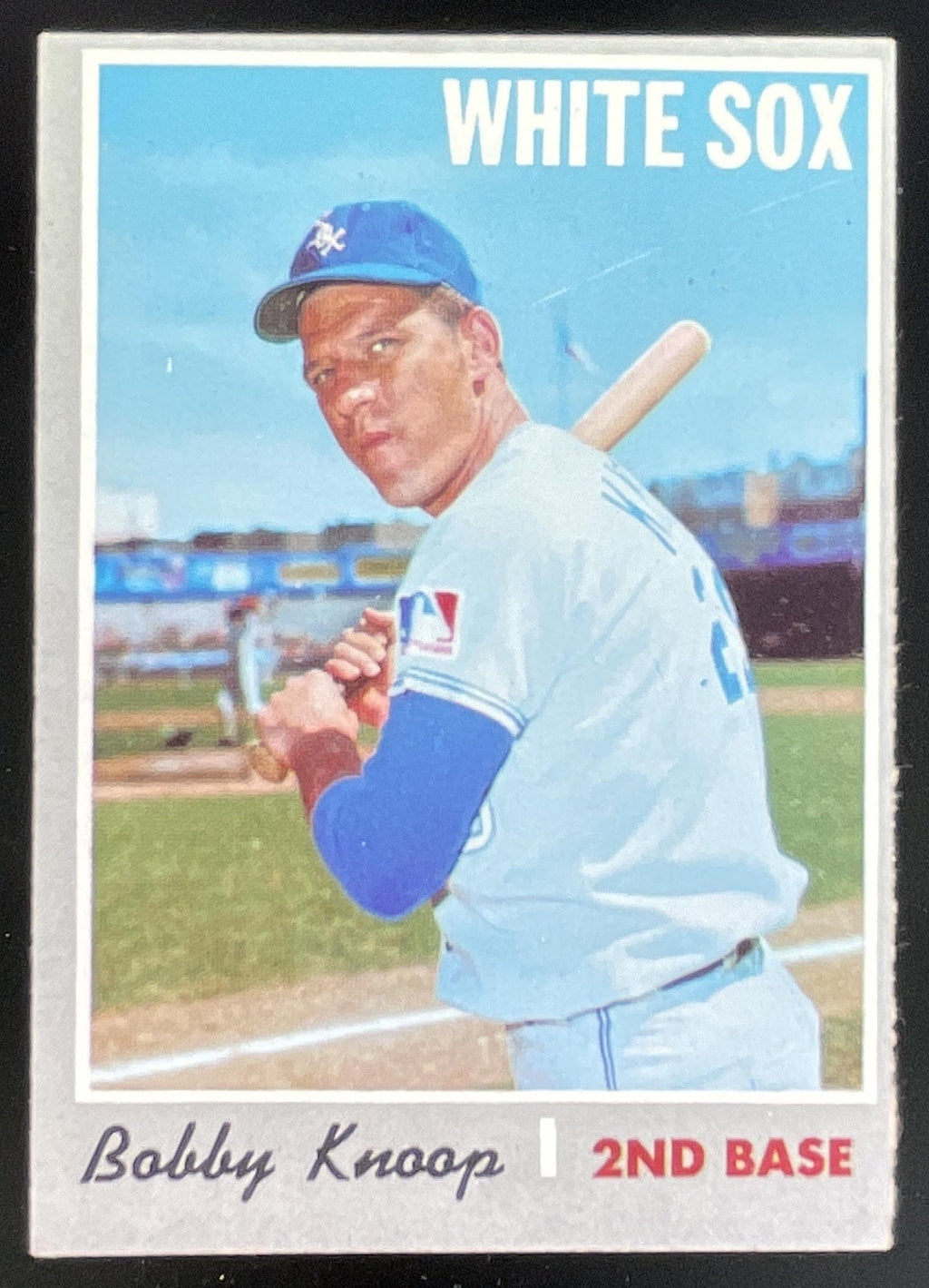 1970 Topps #695 Bobby Knoop product image 1, provided for visual reference and product detail review