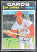 1971 Topps #435 Jose Cardenal product image 1, provided for visual reference and product detail review
