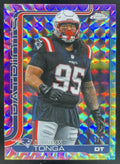 2025 Topps Chrome Tie Dye Geometric Refractor #214 Khyiris Tonga /2 product image 1, provided for visual reference and