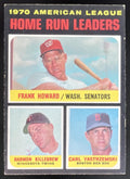 1971 Topps #65 Home Run Leaders Frank Howard Harmon Killebrew Carl Yastrzemski product image 1, provided for visual