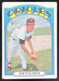 1972 Topps #270 Jim Palmer product image 1, provided for visual reference and product detail review